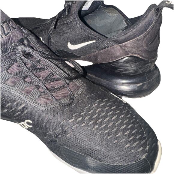 Nike Air Max 270 Black White US Mens Size 12.5 Running Sneakers Shoes SRB